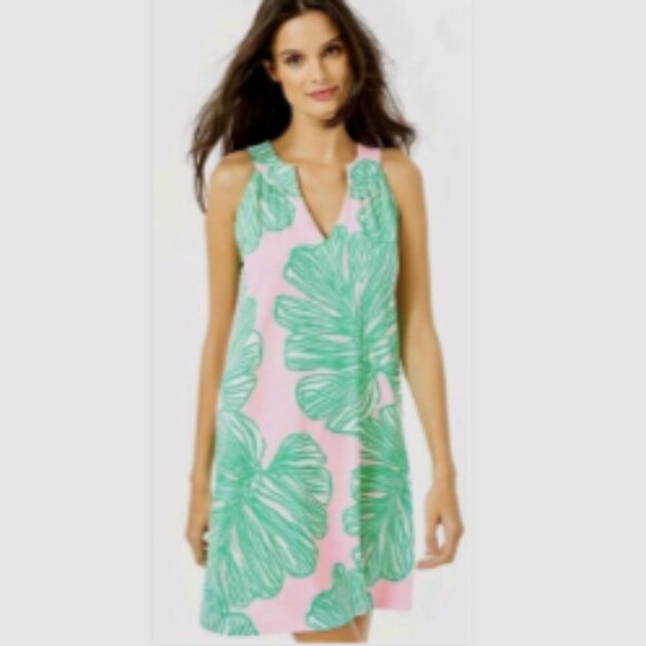 Lilly Pulitzer Pima Cotton Ross Shift Dress Size M - Picture 17 of 17